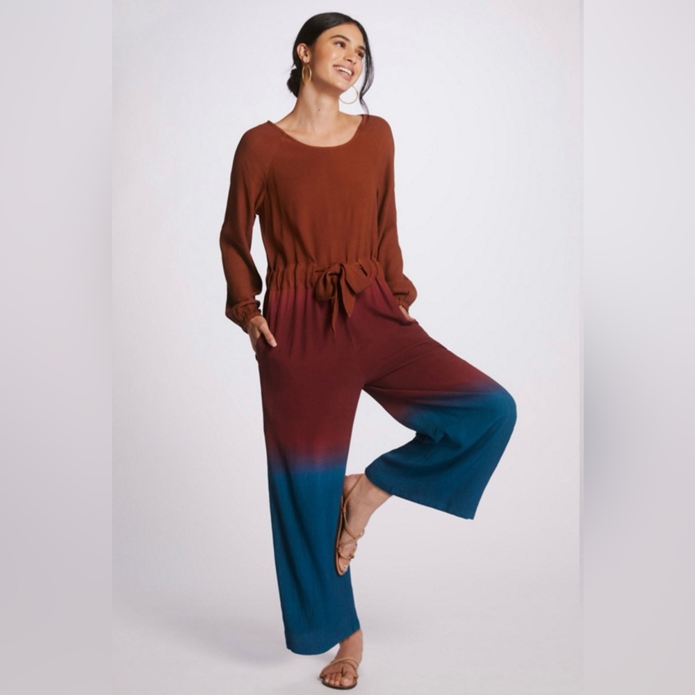 Anthropologie Dolan Tie Dye Jumpsuit